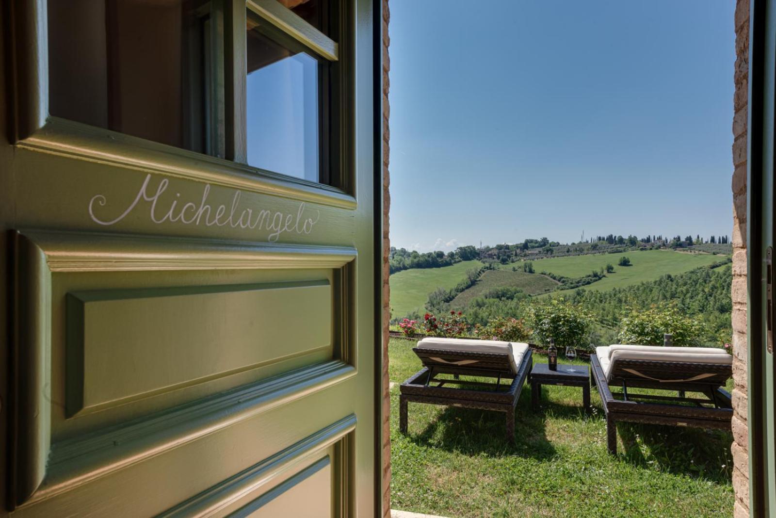 Villa Il Castagno Wine & Resort เซียนา ภายนอก รูปภาพ